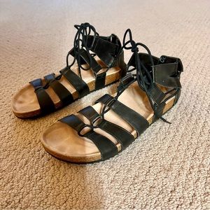 LOEFFLER RANDALL | black gladiator sandal